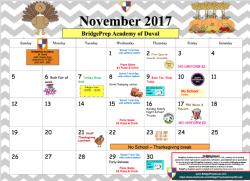 November Calendar